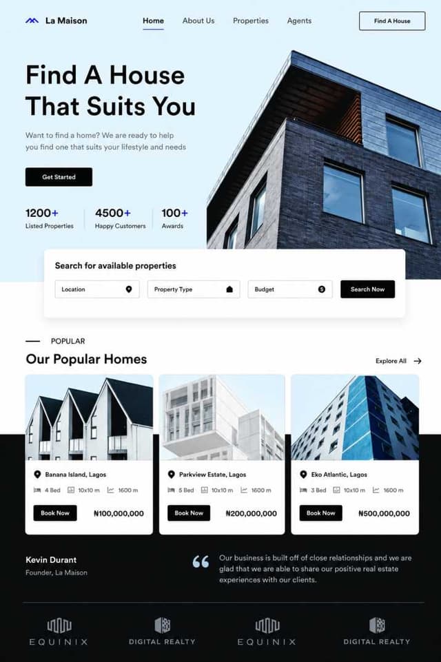 Portfolio example 6